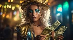 Antarmuka meja VIP Roulette dengan dealer dan roda roulette profesional